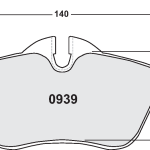 PFC 0939.97.18.44 Колодки тормозные передние MINI COOPER/Cooper S 2002- R50/R52/R54