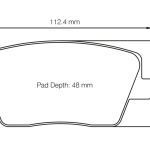 PAGID 7035-RSL2 Колодки задние тормозные RSL 2 HYUNDAI i30 N/Veloster N / KIA Pro Ceed 1.6 GT