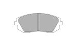 Передние тормозные колодки FERODO FCP1639H DS2500 для SUBARU BRZ/TOYOTA GR86/GT86