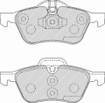 Передние тормозные колодки FERODO FCP1499R DS3000 для MINI Cooper S (R52)