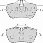 Передние тормозные колодки FERODO FCP1499R DS3000 для MINI Cooper S (R52)