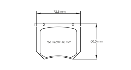 PAGID 8032-RSH29E Колодки тормозные RSH29E Lucas/Girling AR 3