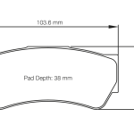 PAGID 8049-RST4 Тормозные колодки RST4 Brembo 07.A262.xx F3 [семейство типа B10] / XA6.S0.03/04 (суппорт F3) / XA6.S0.23/24 версия HRB (суппорт F3)
