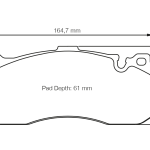 PAGID 8084-RSL29 Колодки передние тормозные RSL29 BMW 3 серии M-Technic / Brembo