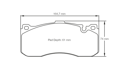 PAGID 8084-RSL29 Колодки передние тормозные RSL29 BMW 3 серии M-Technic / Brembo