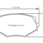 PAGID 8127-RST3 Тормозные колодки RST3
