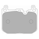 Передние тормозные колодки FERODO FCP4611H DS2500 для BMW M2 (F87) / M3 (F80) / M4 (F82 / F83)