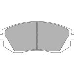Передние тормозные колодки FERODO FCP1639W DS1.11 для SUBARU BRZ/TOYOTA GR86/GT86