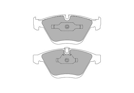 Передние тормозные колодки FERODO FCP1628W DS1.11 для BMW M3 (E92)