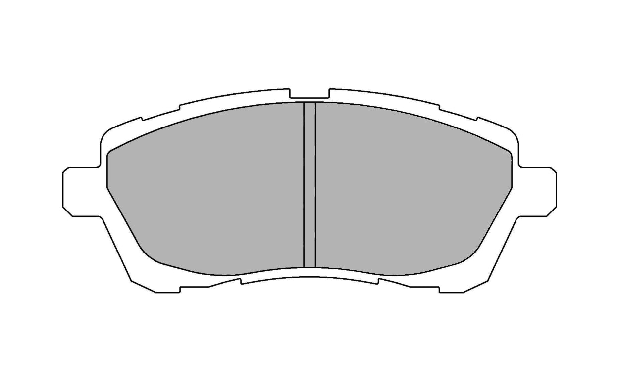 92761_sbgs_fcp4426h Передние тормозные колодки FERODO FCP4426Z DSUNO для FORD Fiesta 2008+/MAZDA 2/SUZUKI Swift 2012+ — изображение 1