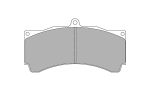 Тормозные колодки FERODO FRP3077R DS3000 для суппорта AP Racing CP5575-1004/CP5070