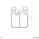 ENDLESS EIP224N39S Задние тормозные колодки для BMW M2 (F87)/M3 (F80)/M4 (F82)