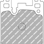 Задние тормозные колодки FERODO FCP4663H DS2500 для BMW M2 (F87) / M3 (F80) / M4 (F82)