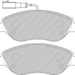 Передние тормозные колодки FERODO FDS1468 DS Performance для ALFA ROMEO MiTo(955)