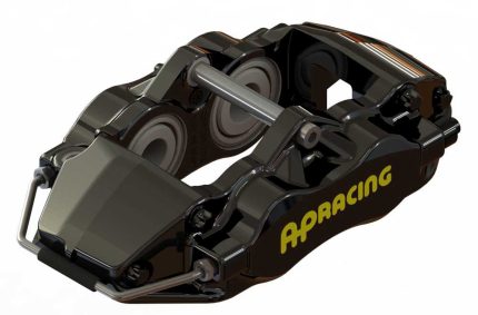 AP RACING CP9200-4S0BG Тормозной суппорт, 4-поршневой, радиальный RHL (черный)