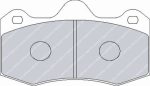 Передние тормозные колодки FERODO FRP3107R DS3000 для PEUGEOT 207 Rally R3
