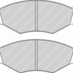 Передние тормозные колодки FERODO FCP1378H DS2500 для PEUGEOT 306/206