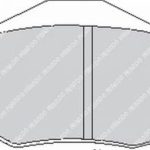 Передние тормозные колодки FERODO FCP393H DS2500 для PEUGEOT 306/309/405