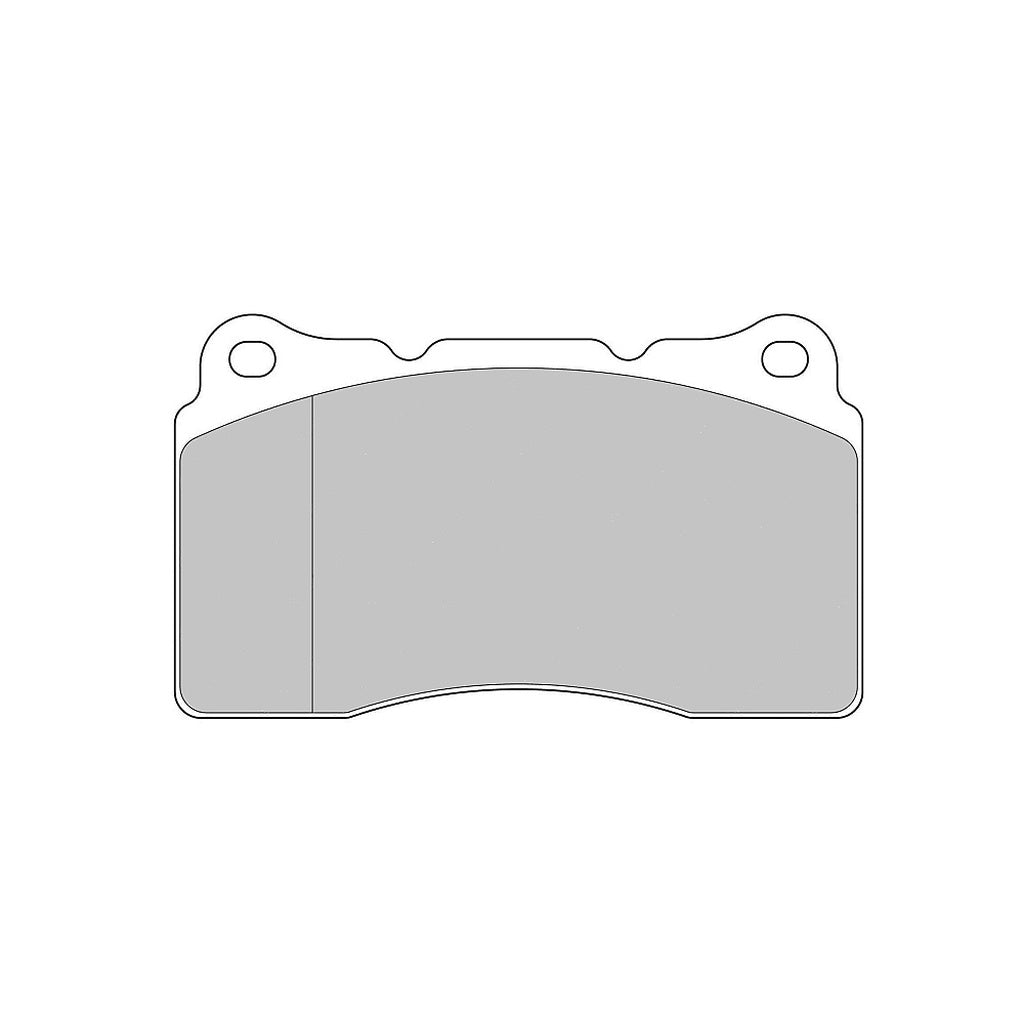 FCP1334 Передние тормозные колодки FERODO FCP1334H DS2500 для MITSUBISHI EVO X/AUDI TT RS (8J)/RS3 (8P)/CHEVROLET Corvette (C7) — изображение 1