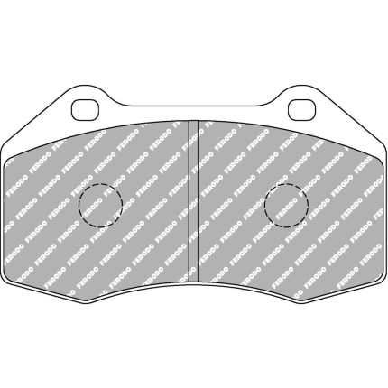 Передние тормозные колодки FERODO FCP1667W DS1.11 для RENAULT Megane RS/ALFA ROMEO MiTo(955)