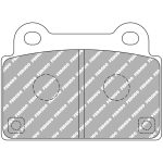 Задние тормозные колодки FERODO FCP4168H DS2500 для MITSUBISHI EVO X