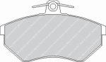 Передние тормозные колодки FERODO FCP775R DS3000 для AUDI 100/90/80/VW Golf (Mk3)