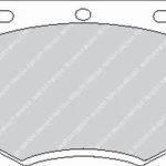 Передние тормозные колодки FERODO FCP167R DS3000 для FORD Escort RS
