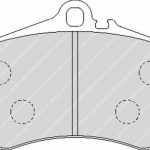 Передние тормозные колодки FERODO FRP3050W DS1.11 для PORSCHE 911 Carrera GTS/Carrera 4S/Carrera S (997)