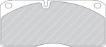 Тормозные колодки FERODO FRP3027H DS2500 для суппорта Alcon PNF0084X222/AP Racing CP8310