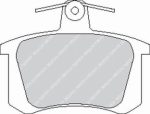 Задние тормозные колодки FERODO FCP596H DS2500 для AUDI 100/ALFA ROMEO 164