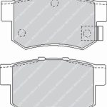 Задние тормозные колодки FERODO FCP956R DS3000 для HONDA Civic 7 Type-R