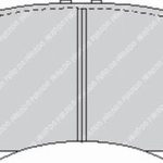 Передние тормозные колодки FERODO FCP777H DS2500 для HONDA Civic V