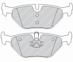 Задние тормозные колодки FERODO FCP1301H DS2500 для BMW 3 серии (E46) / 5 серии (E39) / Z4 (E85)