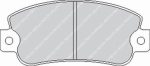 Передние тормозные колодки FERODO FCP351H DS2500 для FIAT Uno/Ritmo/Panda (141)