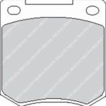 Задние тормозные колодки FERODO FCP810R DS3000 для AUDI RS3 LMS TCR