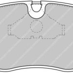 Передние тормозные колодки FERODO FDS1285 DS Performance для VOLVO S70/V70/C70