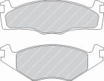 Передние тормозные колодки FERODO FCP392H DS2500 для VW Golf GTI (Mk1/Mk2)
