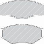 Передние тормозные колодки FERODO FCP392H DS2500 для VW Golf GTI (Mk1/Mk2)