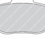 Колодки передние тормозные FERODO FCP925R DS3000 для FIAT Punto (188)