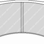 Тормозные колодки FERODO FRP3070R DS3000 для суппорта Brembo 07.7869.12 / Wilwood GT 4000