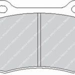 Задние тормозные колодки FERODO FRP3109H DS2500 для ASTON MARTIN Vantage/DB9/DB7