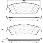 Задние тормозные колодки STOPTECH 308.11940 Street с прокладками и фурнитурой CADILLAC/CHEVROLET Avalanche/Escalade/Escalade ESV/Escalade EXT 2007-2014 — изображение 6