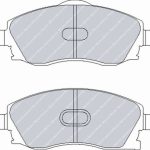 Передние тормозные колодки FERODO FCP1424H DS2500 для OPEL Tigra/Corsa C