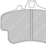 Задние тормозные колодки FERODO FDS1435 DS Performance для PORSCHE 911 GT2 / GT3 / Turbo 4 (996)