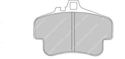 Задние тормозные колодки FERODO FDS1435 DS Performance для PORSCHE 911 GT2 / GT3 / Turbo 4 (996)