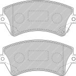 Передние тормозные колодки FERODO FDS1573 DS Performance для TOYOTA Corolla (E12U)