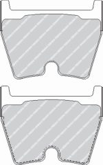 Передние тормозные колодки FERODO FCP1664R DS3000 для AUDI R8/TT RS/LAMBORGHINI Gallardo/Murcielago