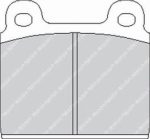 Передние тормозные колодки FERODO FCP11R DS3000 для FERRARI 246/308/365