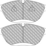 Передние тормозные колодки FERODO FCP1001Z DSUNO для AUDI RS4 (8D) / TT (8N) / A8 (4D) / VW Golf R32 (Mk4) / MERCEDES-BENZ C43 AMG / CLK55 AMG