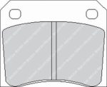 Задние тормозные колодки FERODO FCP815H DS2500 для ASTON MARTIN Vantage/JAGUAR XJS